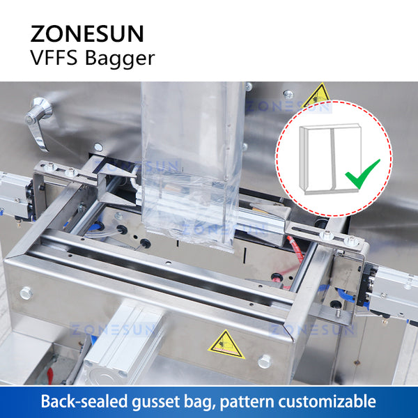 ZONESUN ZS-FS02 Particle Filling and Sealing Machine VFFS Packaging