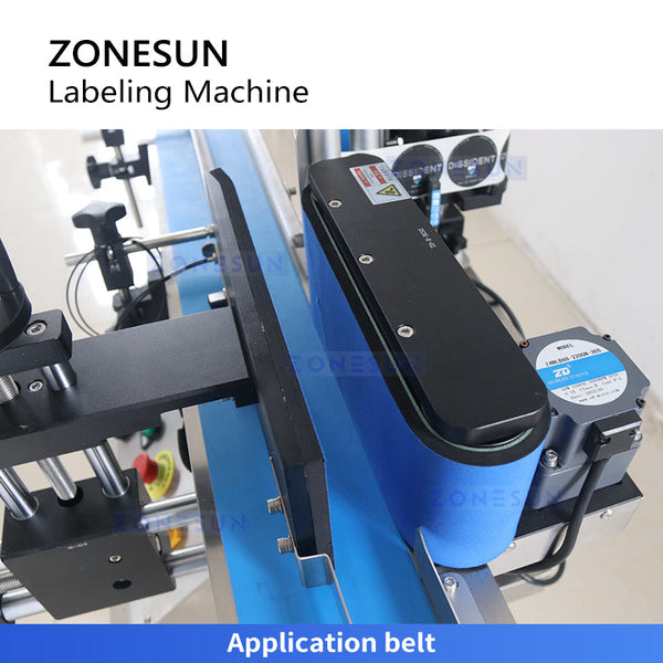 ZONESUN ZS-TB150RP Automatic Wrap Around Round Bottle Labeling Machine