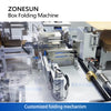 ZONESUN ZS-ZH25R Carton Folding Machine Boxing Machine