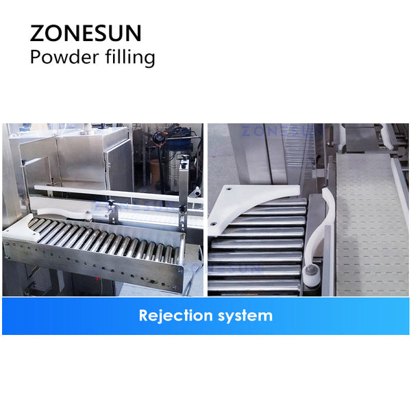 ZONESUN Automatic Powder Filling Machine Auger Filler Spice Coffee Powder ZS-FM6A