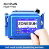 ZONESUN Handheld Inkjet Printer Portable Date Coding Machine ZS-DC1