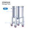 ZONESUN 316L Stainless Steel Storage Tank ZS-ST1500L