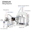 ZONESUN ZS-VGPJ1 Pneumatic Psaste Scrub Cream Filling Machine | Hydraulic Press