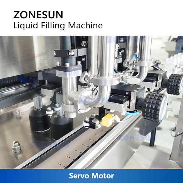 ZONESUN Four Head High Speed Tracking Servo Paste Filling Machine ZS-VTPF4