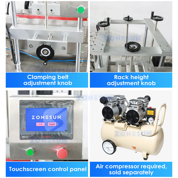 ZONESUN ZS-VTYG01 Automatic Bottle Lid Pressing Machine