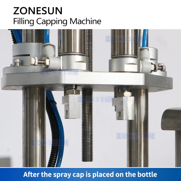 ZONESUN Automatic Pocket Perfume Filling and Capping Equipment ZS-AFC6P