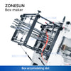 ZONESUN ZS-HBM800 Burger Box Folding Packaging Machine