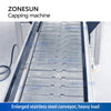 ZONESUN Automatic Jerrycan F-style bottle Capping Machine with Cap Elevator ZS-XG441F