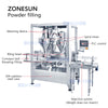 ZONESUN Automatic Powder Filling Machine Auger Filler Spice Coffee Powder ZS-FM6A