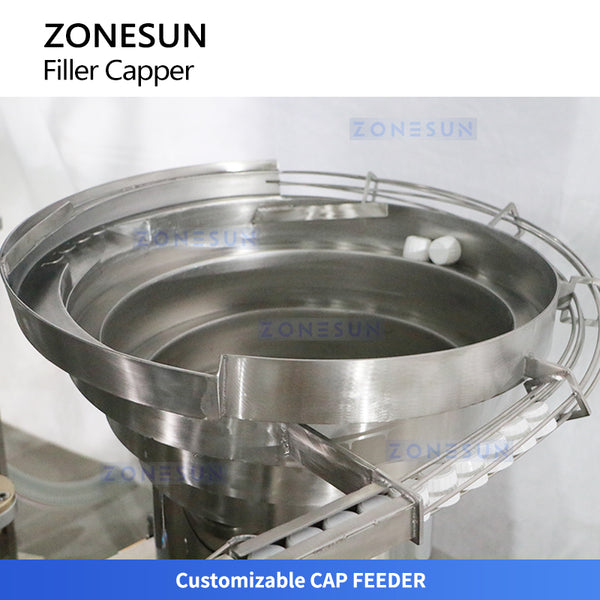 ZONESUN Automatic Thick Liquid Filling and Capping Machine Monoblock Filler Capper ZS-AFC34