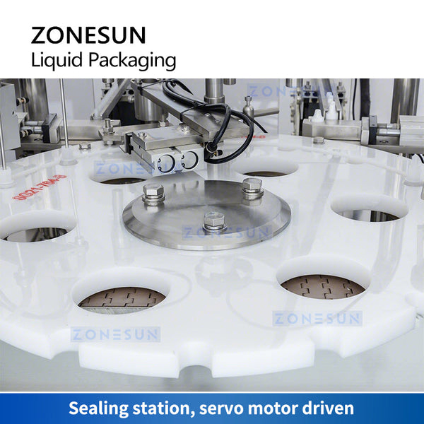 ZONESUN ZS-AFC450-2 Automatic Peristaltic Pump Liquid Filling Capping Machine