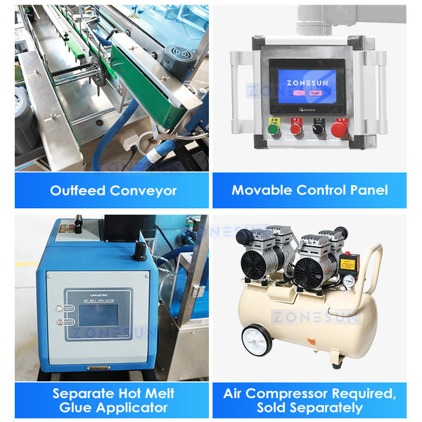 Zonesun ZS-MSZH70 Box Folding and Gluing Machine