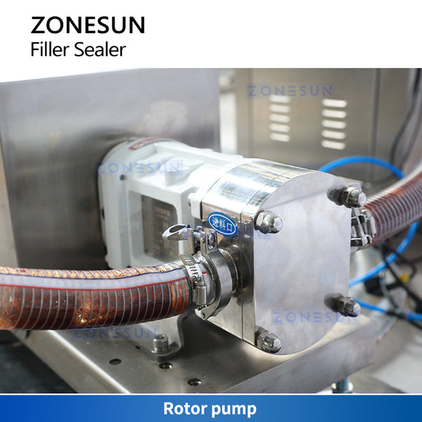 ZONESUN ZS-S100RP Automatic Vertical Paste Filling Sealing Machine