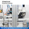 ZONESUN Automatic Piston Paint Can Filling and Capping Machine ZS-FAL180B4