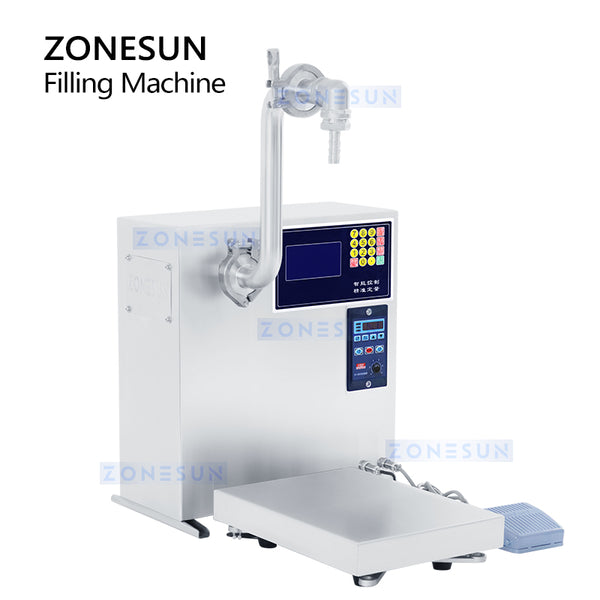 ZS-GPW1 High Folw Rate Gear Pump Liquid Weighing Filling Machine