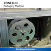 ZONESUN 4 Side Sealing Horizontal Flow Wrapper ZS-DCF100