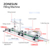 ZONESUN ZS-DPYT200L  Automatic Liquid Filling Machine with 1.2m Conveyor