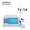 ZONESUN Semi-auto 2 Heads 3-4000ml Filling Machine ZS-YTDP2