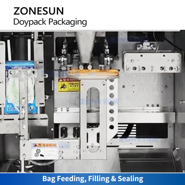 ZONESUN Liquids Powders Granule Premade Pouch Bag Packing Machine ZS-FSB30