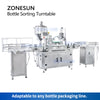 ZONESUN Automatic Bottle Collecting Sorting  Machine Unscrambler ZS-SP800