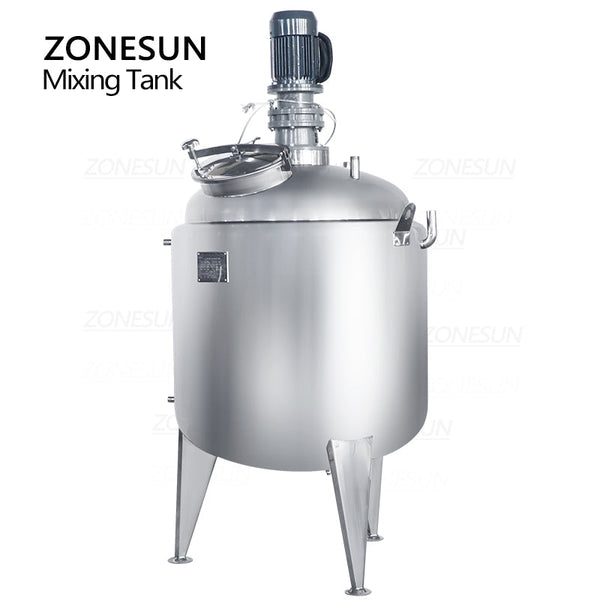 ZONESUN ZS-MB1000L Stainless Steel Paste Mixing Tank