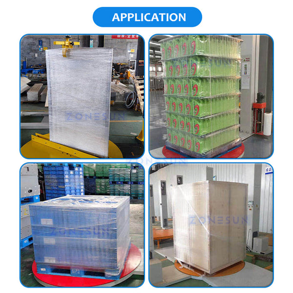 Zonesun ZS-PWM1 Pallet Wrapper Carton Wrapping Machine