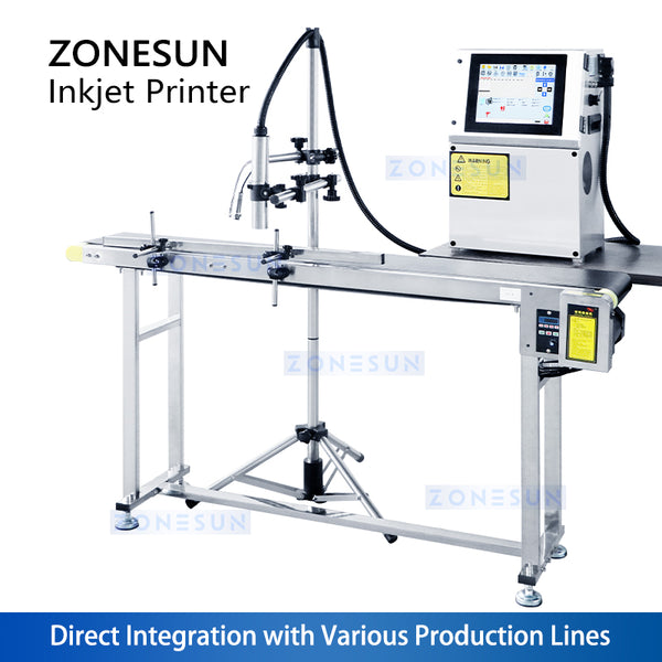 ZONESUN ZS-IIP800 Bottle Carton Plastic Bag Printing Machine