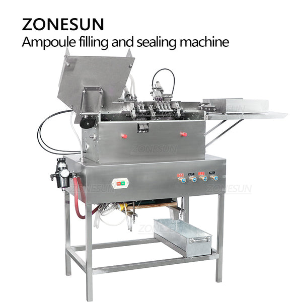 ZONESUN ZS-FSAB2 Automatic Ampoule Bottles Liquid Filling and Sealing Machine