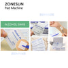 ZONESUN Alcohol Pre Pads Packaging Machine ZS-ZMJ1