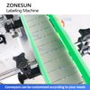 ZONESUN ZS-TB770 Cone-shaped Bottle & Top Labeling  Machine