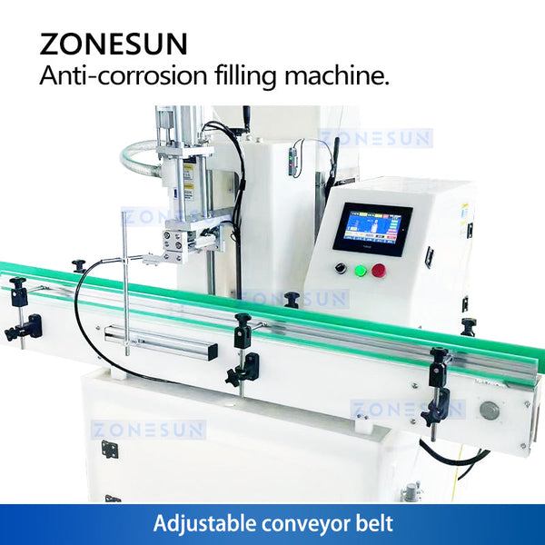 Zonesun ZS-YTCR1A Chemical Liquid Filler Corrosion Resistant Filling Machine