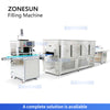 Zonesun ZS-JRF4 4 Head Piston Heating Filling Machine