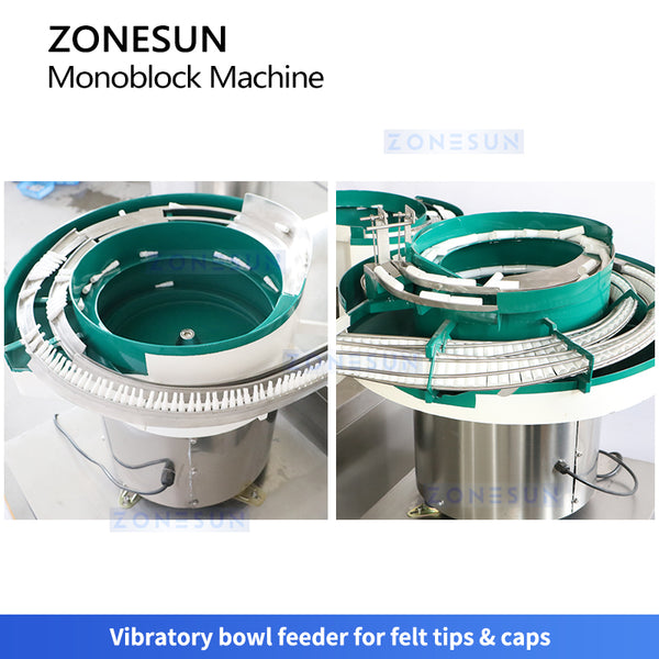 ZONESUN All-in-One Felt Tip Marker Packaging System ZS-AFCU1