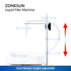 ZONESUN ZS-M90 Semi Automatic Peristaltic Pump Liquid Weighing Filling Machine