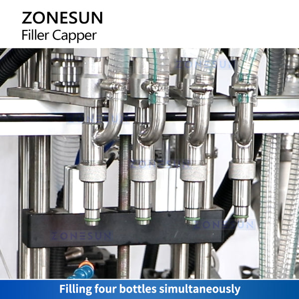 ZONESUN ZS-FAL180F7 Filling Juice with Granules Coconut Filling Production Line