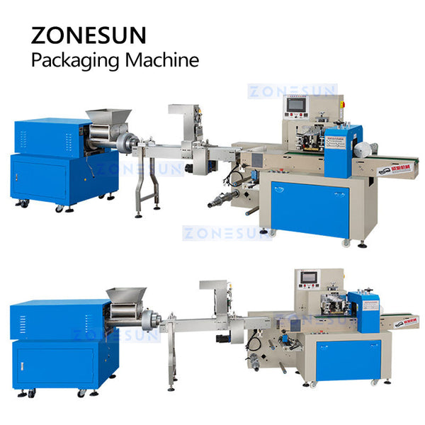 ZONESUN ZS-HYS450N Automatic Plasticine Feeding Cutting Sealing Machine