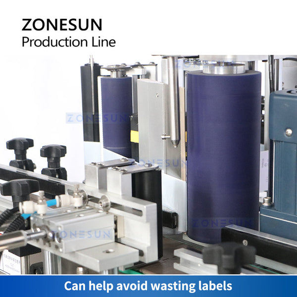 ZONESUN Automatic Essential Oil Vial Eyedrops Bottle  Liquid Filling Capping Packing Machine ZS-AFCL1