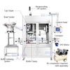 Zonesun ZS-XG23 Automatic Continuous Motion Capping Machine with Cap Feeder