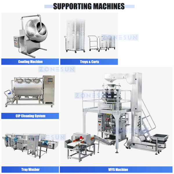 ZONESUN ZS-GL150 Candy Making Machine Gummy Candy Line