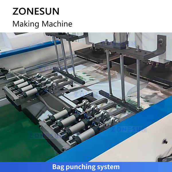 Zonesun ZS-PZD2 Dual Channel Automatic Bag Production Machine