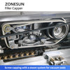 ZONESUN Piston Filling Steam Vacuum Capper Sealing Machine ZS-FAL180B10