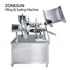 ZONESUN ZS-FS03 Automatic Paste Filling Aluminum Tube Sealing Packaging Machine