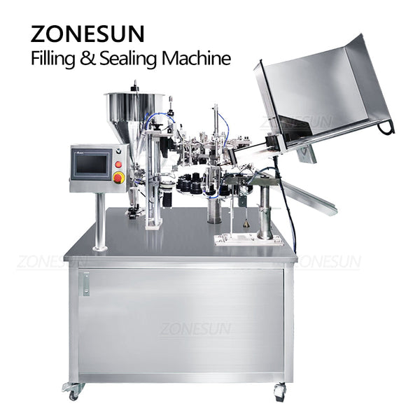 ZONESUN ZS-FS03 Automatic Paste Filling Aluminum Tube Sealing Packaging Machine