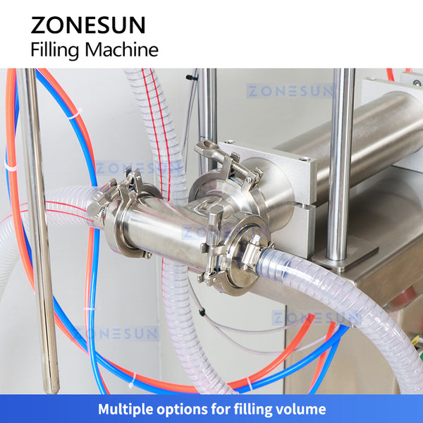 ZONESUN Semi-automatic Piston Filling Machine ZS-YTFS1D