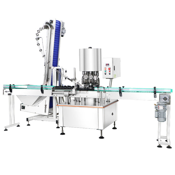 ZONESUN ZS-XG440C8 Automatic ROPP Capping Machine with Cap Feeder - 110v - 220v