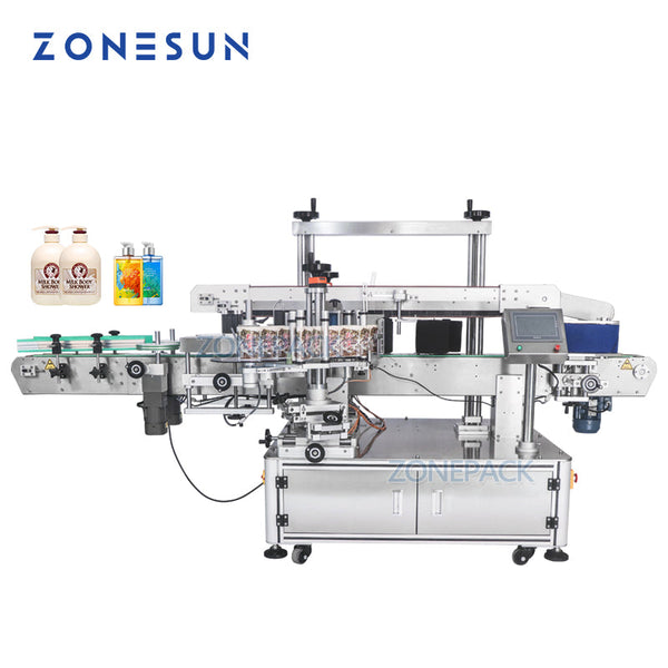 ZONESUN ZS-TB963 High Speed Flat and Round Bottle Labeling Machine