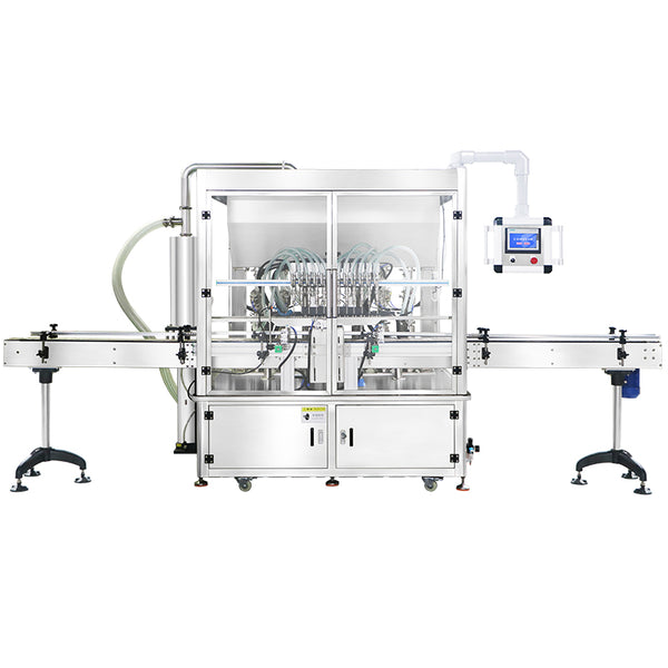 ZONESUN Automatic Piston Filler 12 Heads Thick Paste Filling Machine Servo Pump ZS-YT12T-12PX - 100-1000ml / 110v - 100-1000ml / 220v