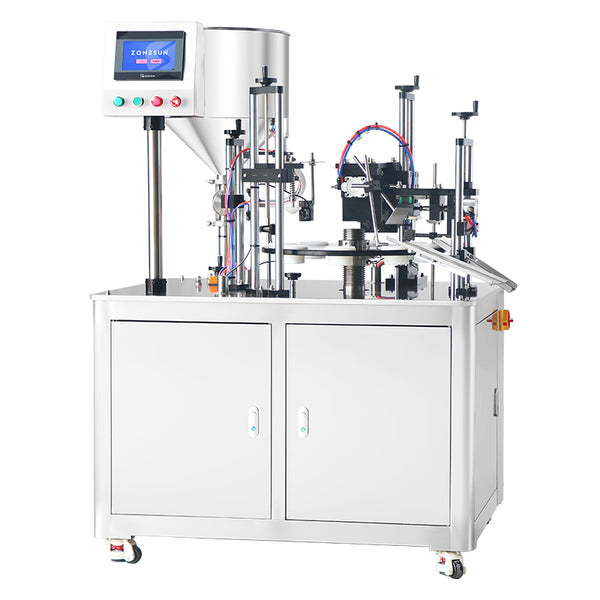 ZONESUN ZS-FS008U Fully Automatic Tube Filling and Sealing Machine - 110v - 220v