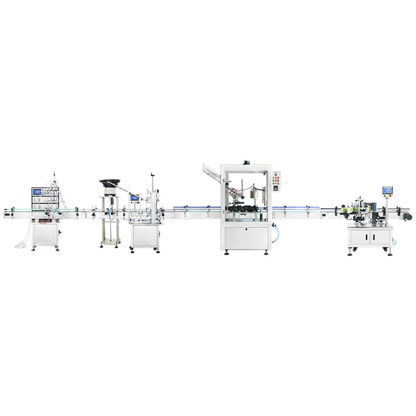 ZONESUN Cork Capper PVC Capsule Heat Shrinker Wrap Around Labeler Spirits Liquid Packing Production Line ZS-FAL180Z5