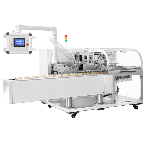 ZONESUN Automatic Cartoner Carton Folder Gluer Folding Gluing Machine ZS-ZH120 Cartoning Machine